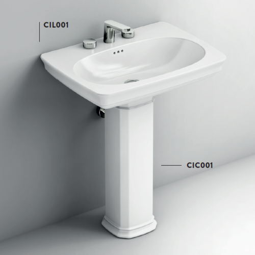 Artceram CIVITAS Раковина подвесная 68х50 см